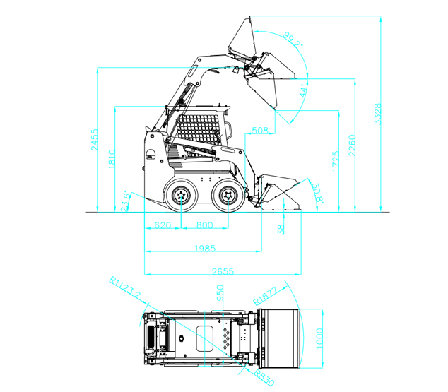  Skid steer loader 