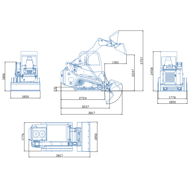 Skid steer loader