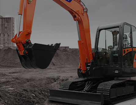 Large excavator