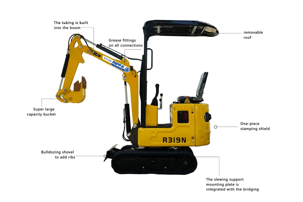 Mini excavators for home 1ton Mini excavators for home 1ton