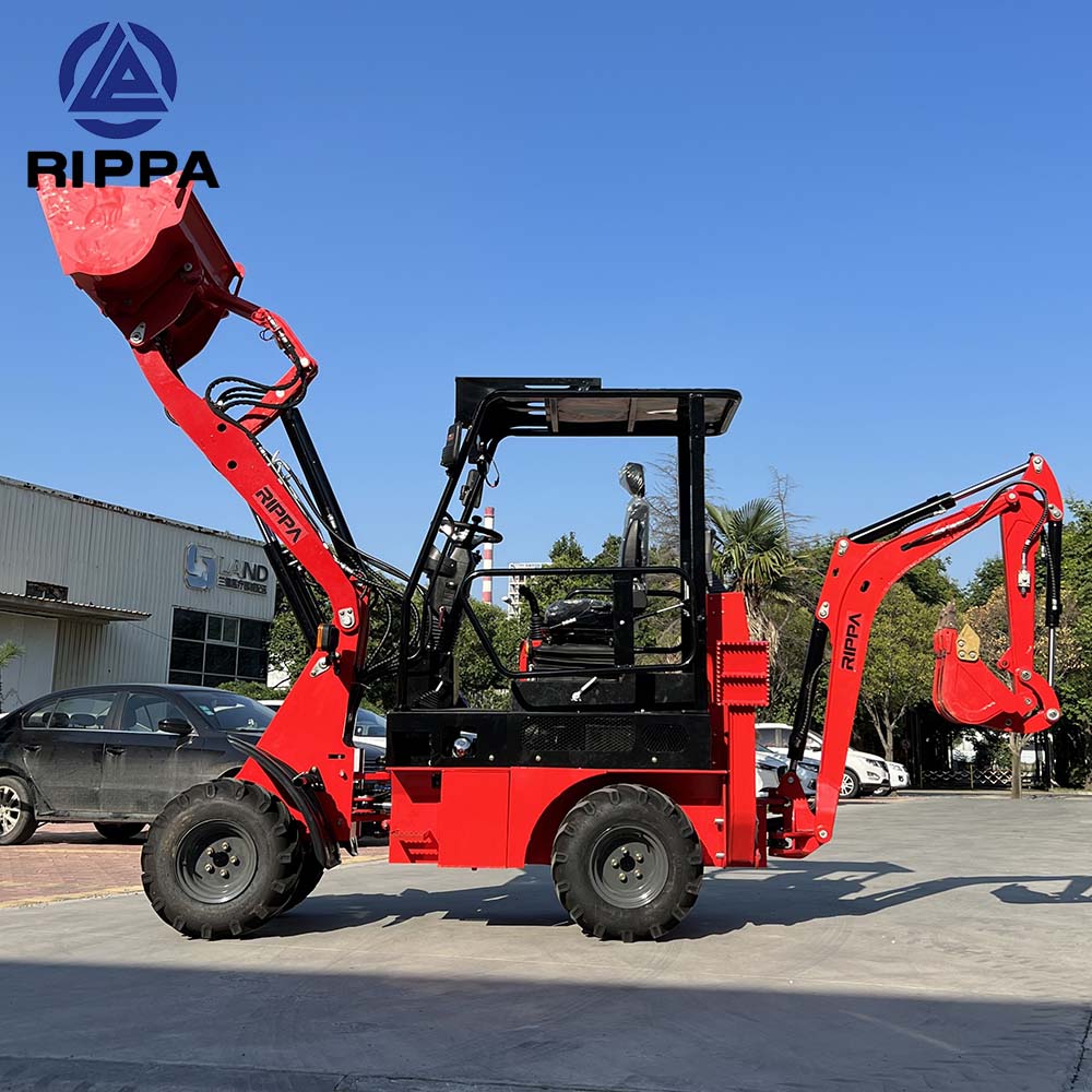 Small backhoe loader Small backhoe loader