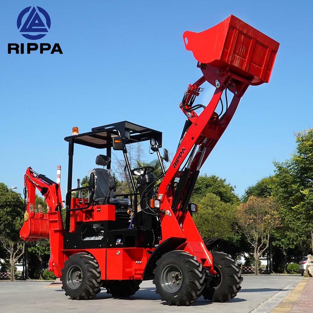 Small backhoe loader Small backhoe loader