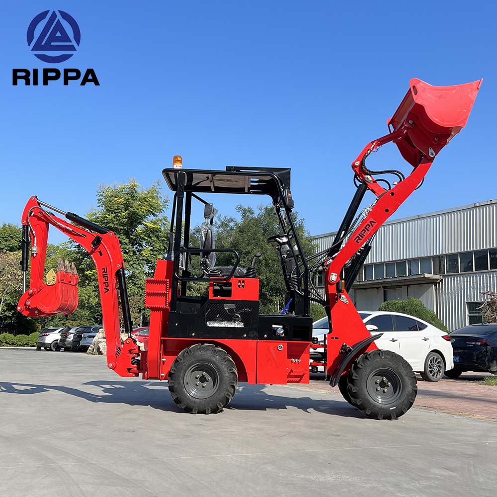 Small backhoe loader Small backhoe loader