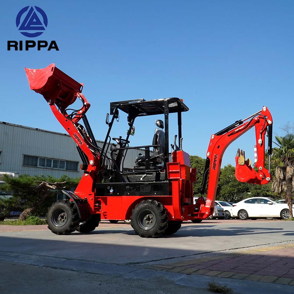 Small backhoe loader Small backhoe loader