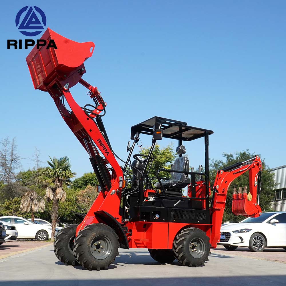 Small backhoe loader Small backhoe loader