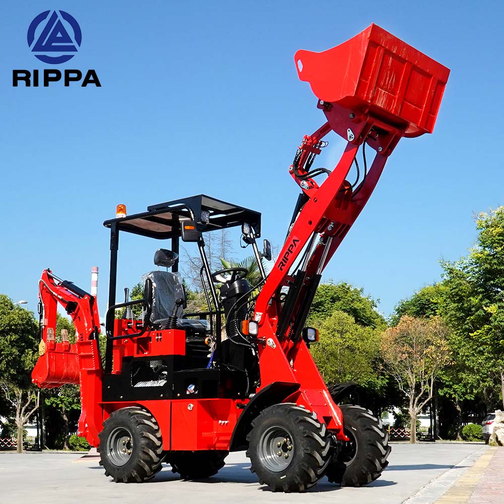 Small backhoe loader Small backhoe loader