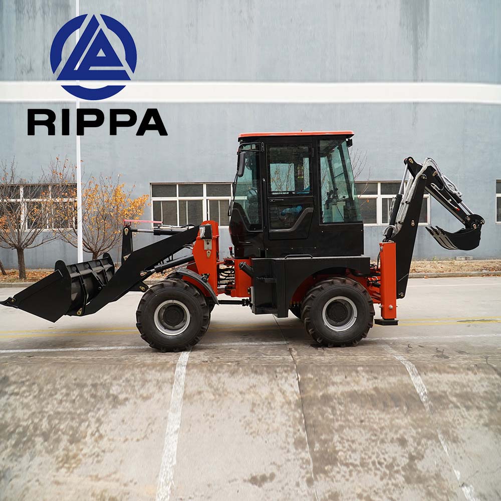 Small backhoe loader Small backhoe loader