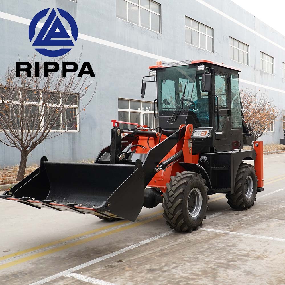 Small backhoe loader Small backhoe loader