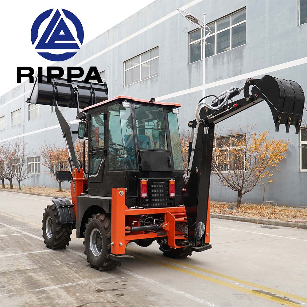 Small backhoe loader Small backhoe loader