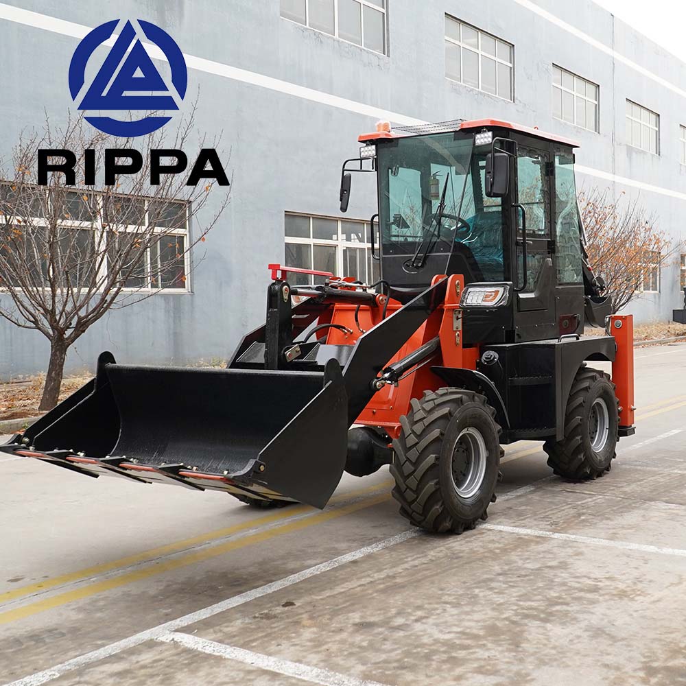 Small backhoe loader Small backhoe loader