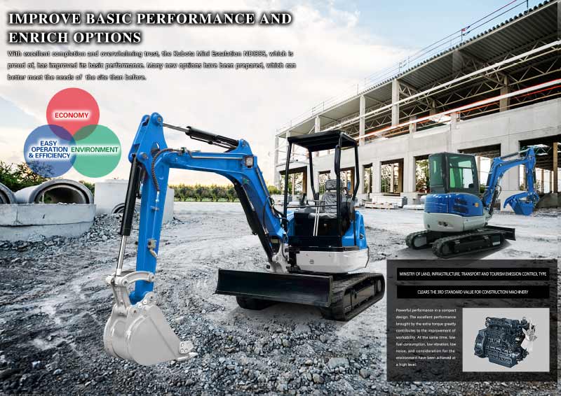 Mini excavator RIPPA R32 PRO Mini excavator RIPPA R32 PRO