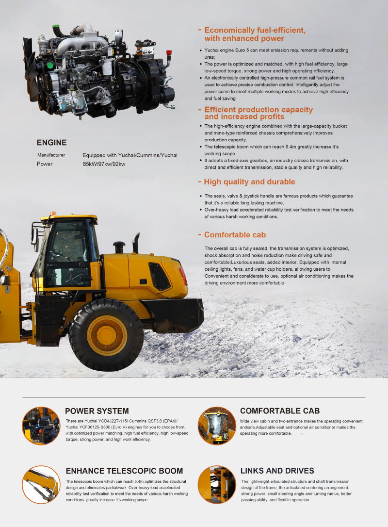 Large front loaders for sale